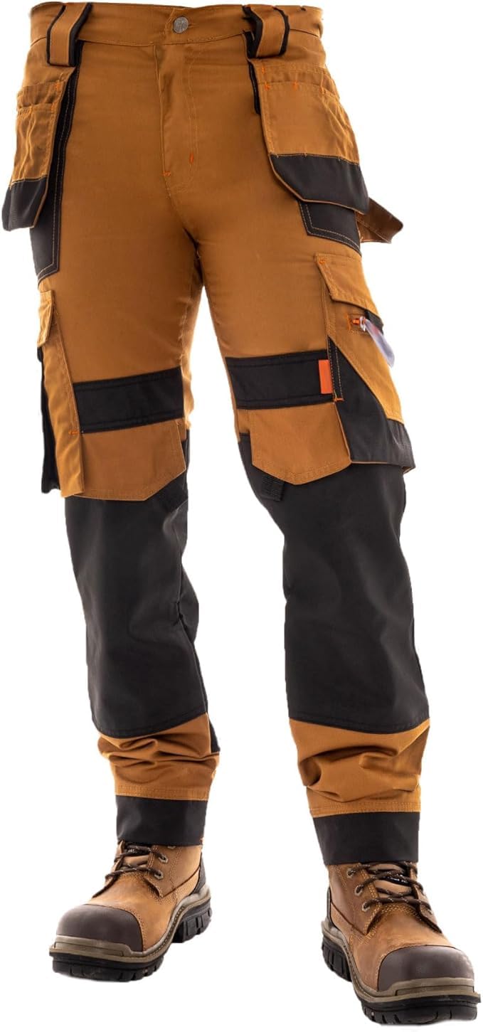 Juicy Trendz Men's Heavy Duty Work Cargo Pants – Reinforced